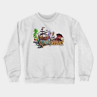 Gasparilla Pirate Ship Tampa FL Pirate Festival Crewneck Sweatshirt